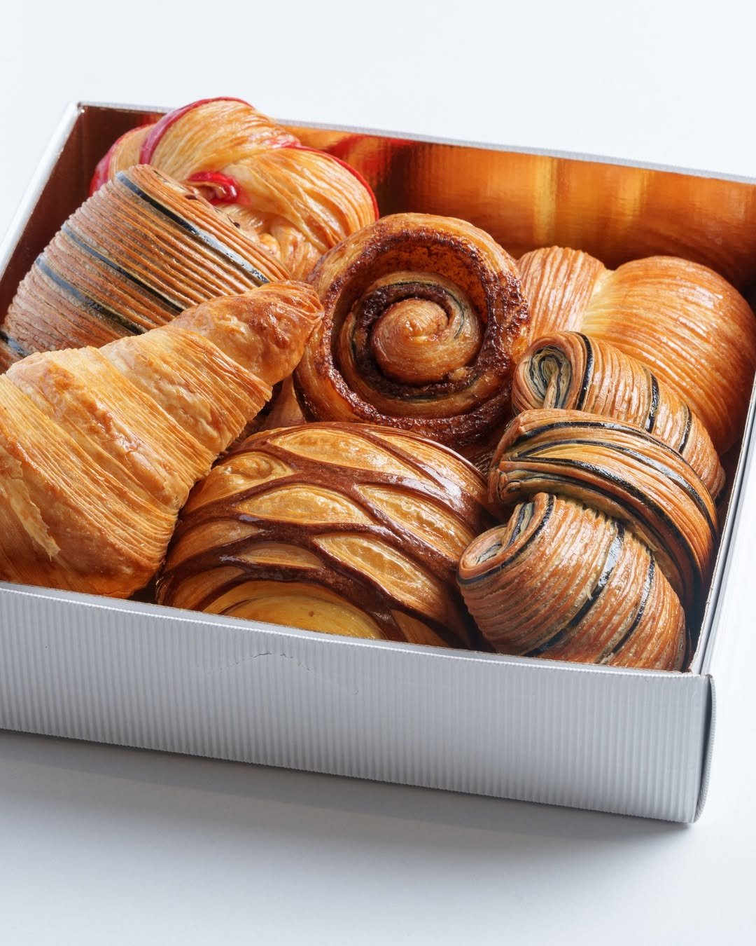 Scatola di viennoiserie dolce Sorrisi di Zucchero